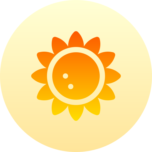 Sunflower Basic Gradient Circular icon