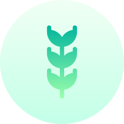 cebada Basic Gradient Circular icono