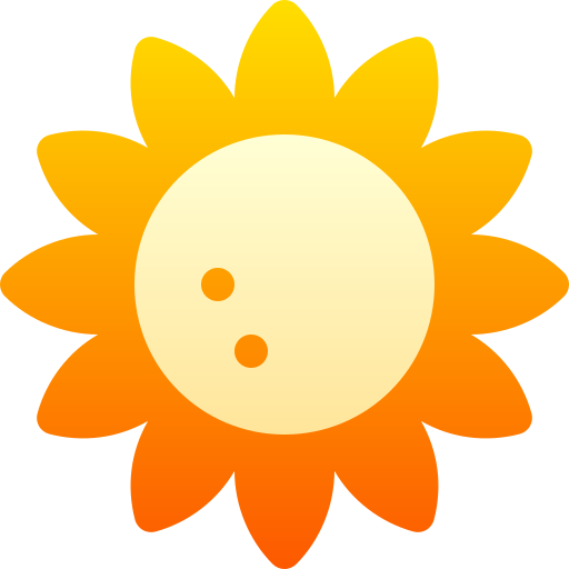 słonecznik Basic Gradient Gradient ikona