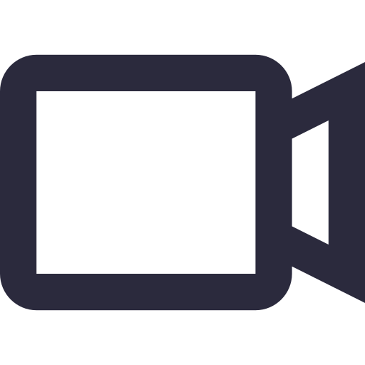 videocamera Generic Basic Outline icona