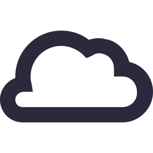 Cloud Generic Basic Outline icon