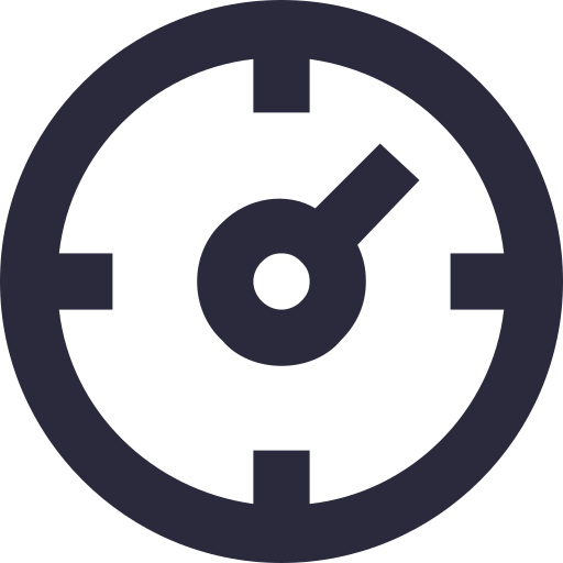 snelheidsmeter Generic Basic Outline icoon