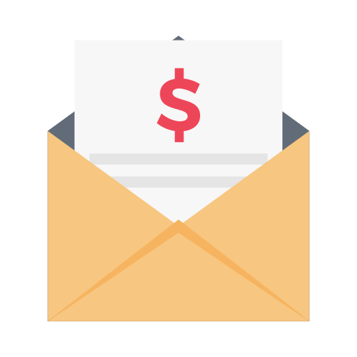 Message Vector Stall Flat icon