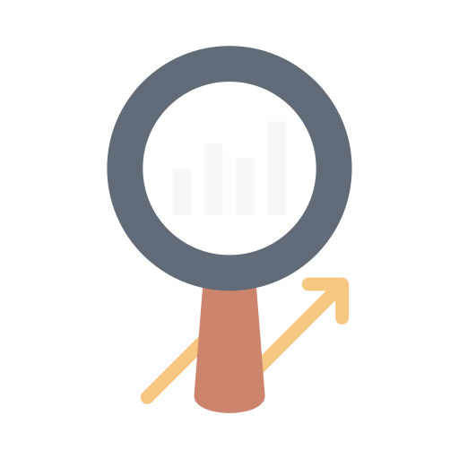diagramm Vector Stall Flat icon