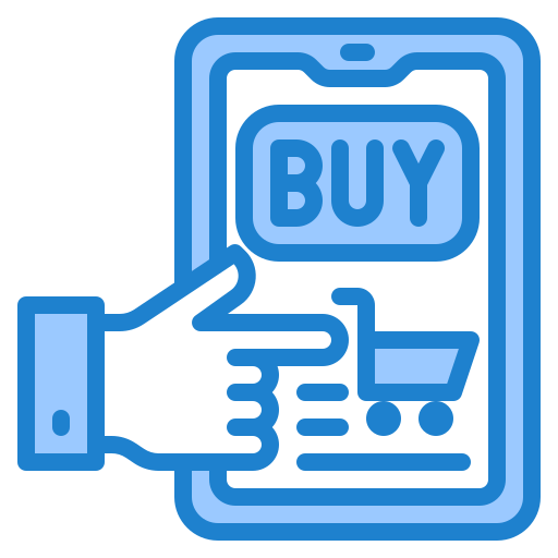 온라인 구매 srip Blue icon