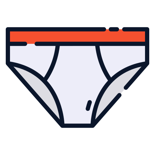 Underwear Good Ware Lineal Color icon
