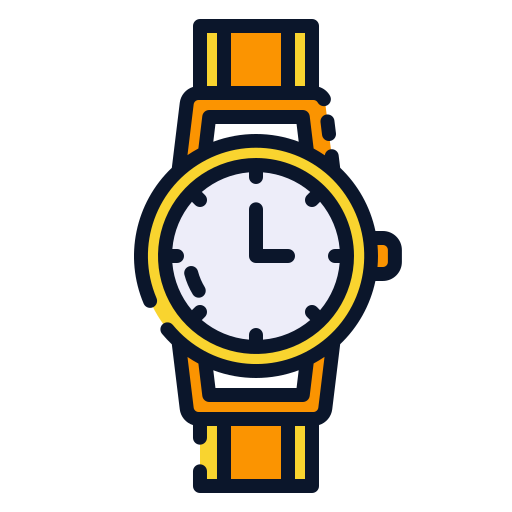 Wristwatch Good Ware Lineal Color icon