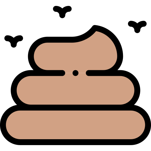 Poop Detailed Rounded Lineal color icon