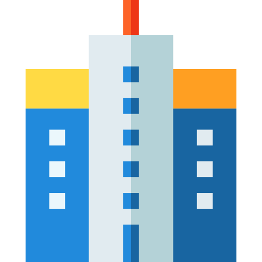 edificio Basic Straight Flat icona