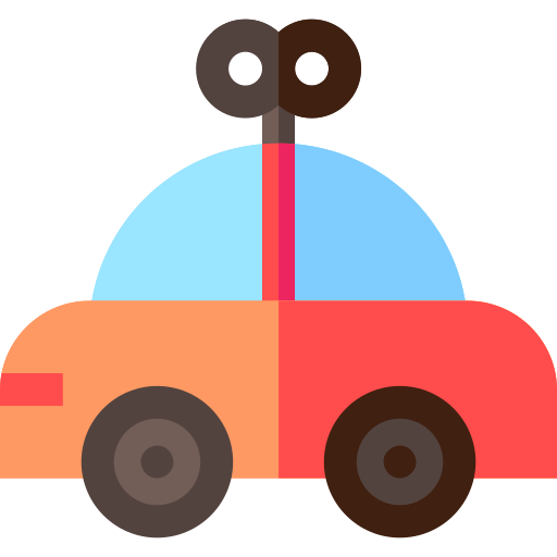 coche de bebé Basic Straight Flat icono