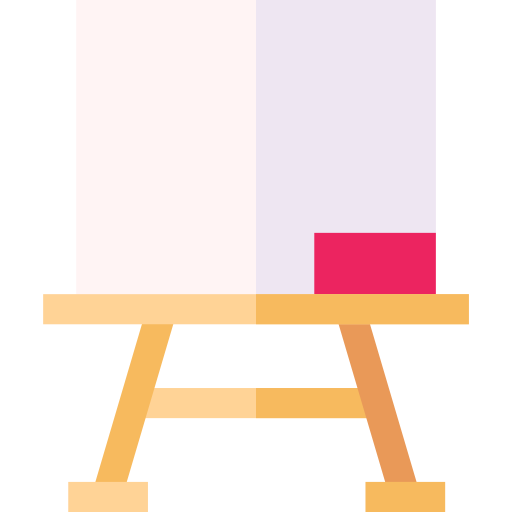 whiteboard Basic Straight Flat icon