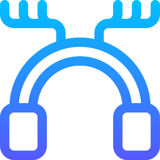 귀마개 Basic Gradient Lineal color icon