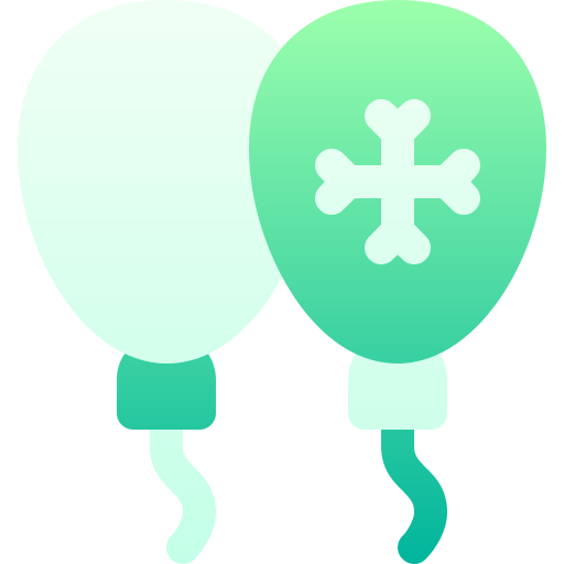 ballon Basic Gradient Gradient Icône