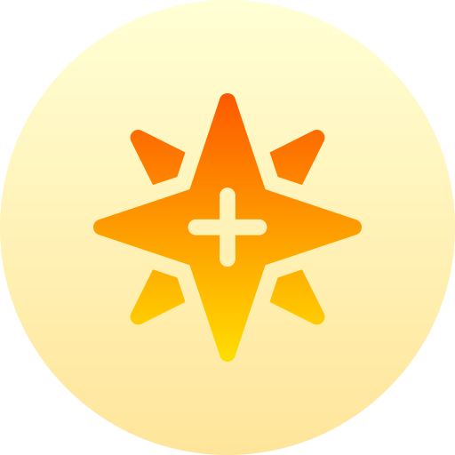 Star Basic Gradient Circular icon