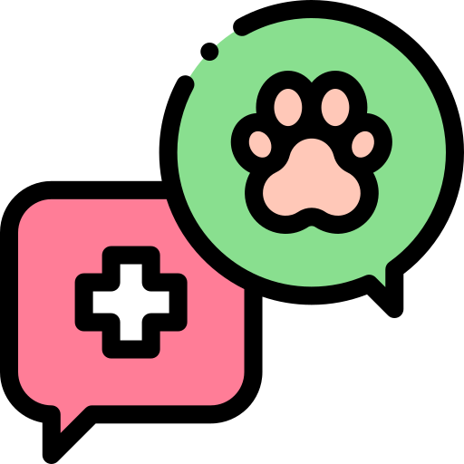 Veterinary Detailed Rounded Lineal color icon