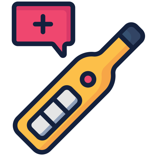 Ovulation test Generic Outline Color icon