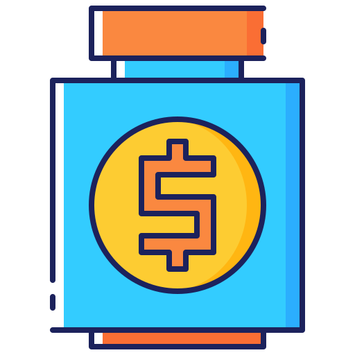 Savings Generic Color Omission icon