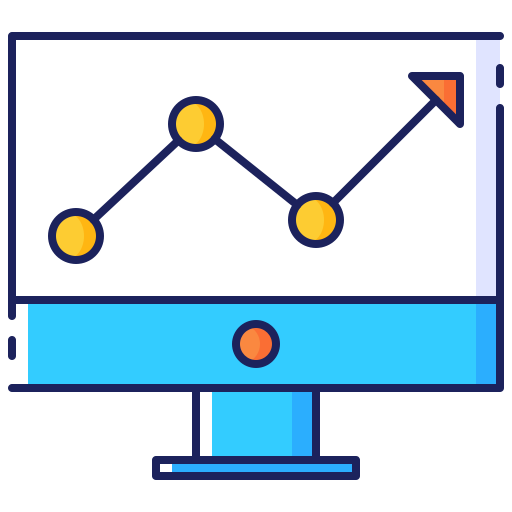 Analytics Generic Color Omission icon