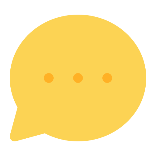 Chat bubble Generic Flat icon