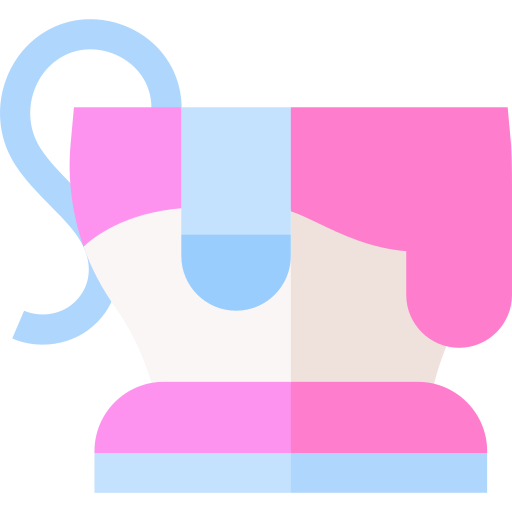 Spinning teacup Basic Straight Flat icon