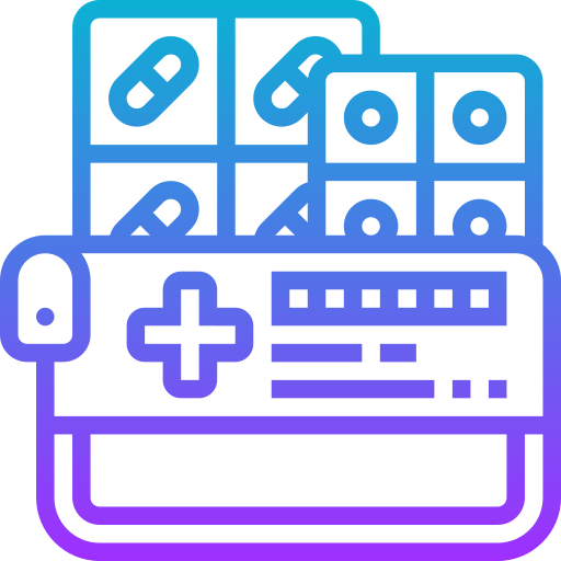 First aid kit Meticulous Gradient icon