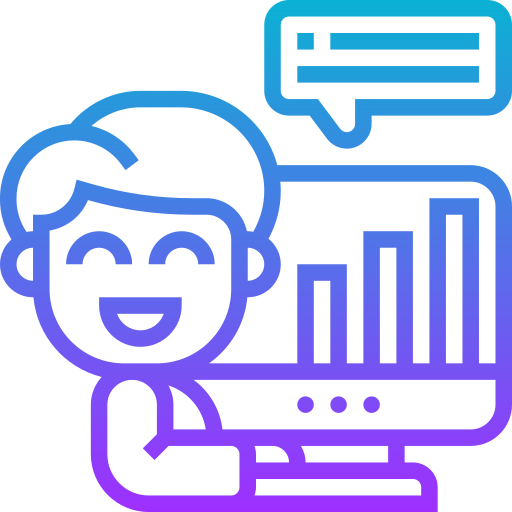 datenanalyse Meticulous Gradient icon