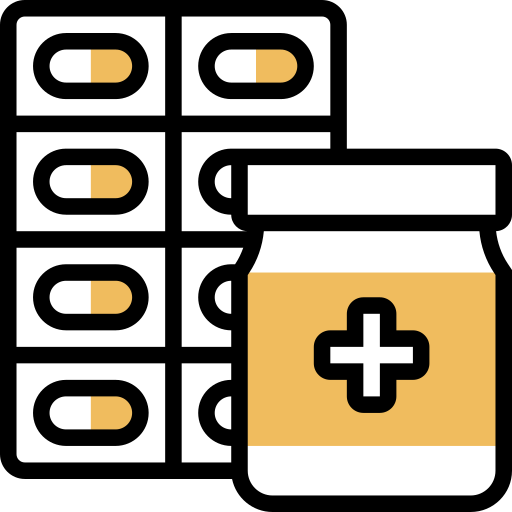 Medication Meticulous Yellow shadow icon