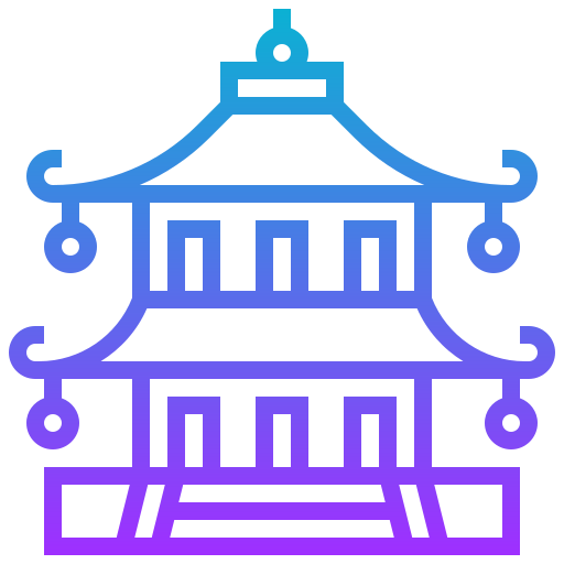 pagoda Meticulous Gradient icona