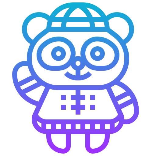 panda Meticulous Gradient icono