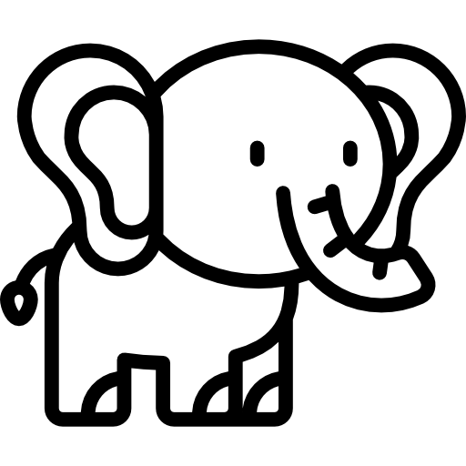 elefant Special Lineal icon