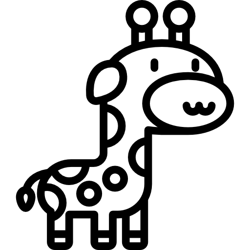 Giraffe Special Lineal icon