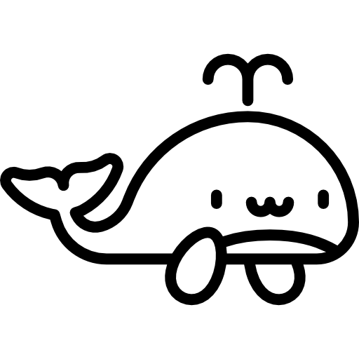 Whale Special Lineal icon