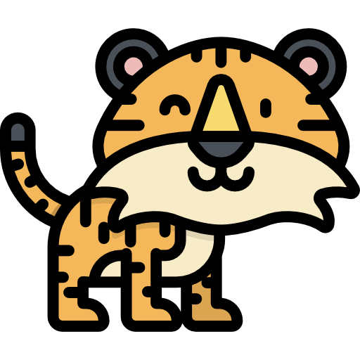 虎 Special Lineal color icon