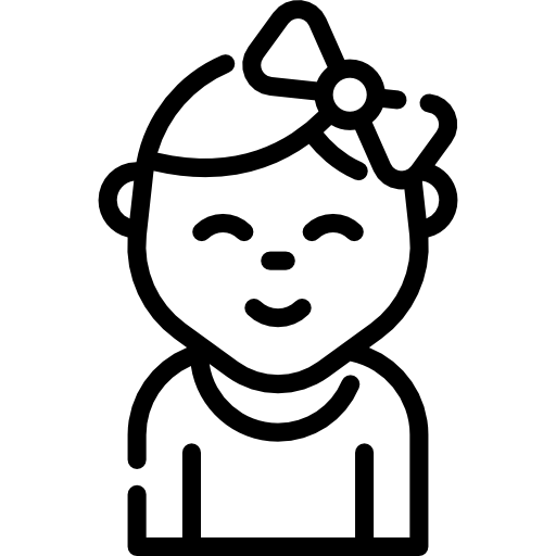 niña Special Lineal icono