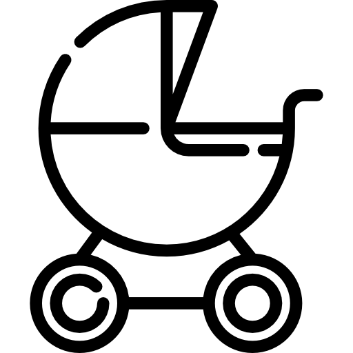 carrinho de criança Special Lineal Ícone