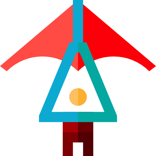 Прыжки с парашютом Basic Straight Flat иконка
