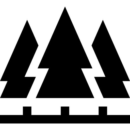 bosque Basic Straight Filled icono