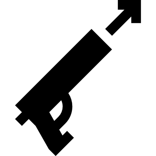 arpón Basic Straight Filled icono