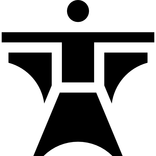 wingsuit Basic Straight Filled ikona