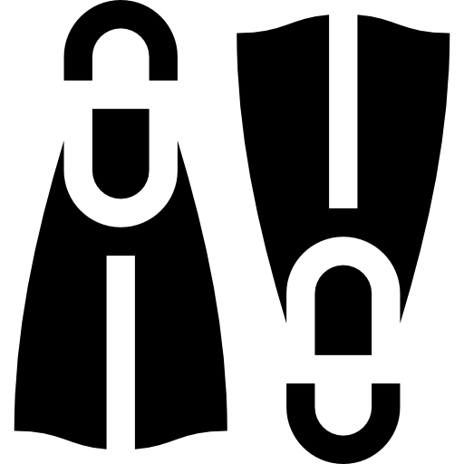 płetwy Basic Straight Filled ikona