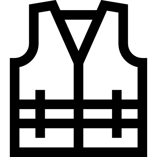 Life vest Basic Straight Lineal icon