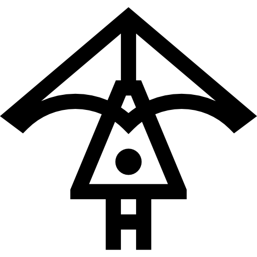 fallschirmspringen Basic Straight Lineal icon