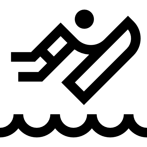 riverboarding Basic Straight Lineal icono