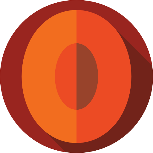 toffee Flat Circular Flat icon