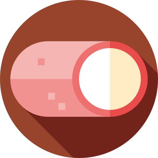 Marshmallow Flat Circular Flat icon