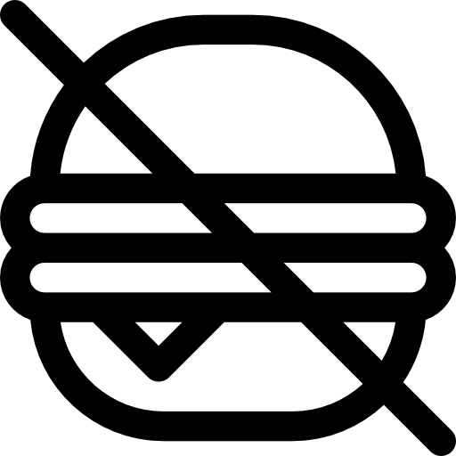 ファストフード Basic Rounded Lineal icon