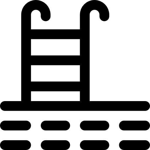 수영장 Basic Rounded Lineal icon