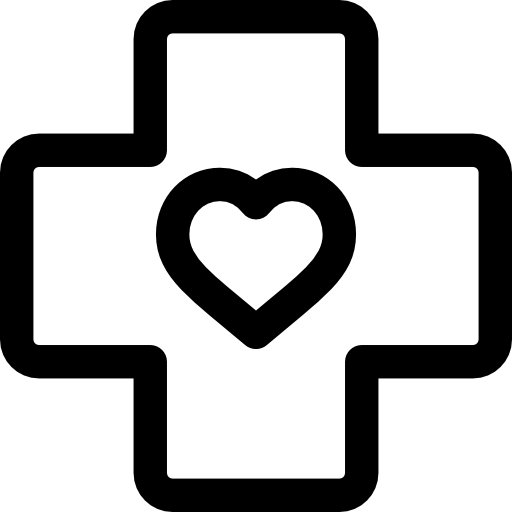 krankenhaus Basic Rounded Lineal icon