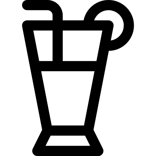 jugo Basic Rounded Lineal icono