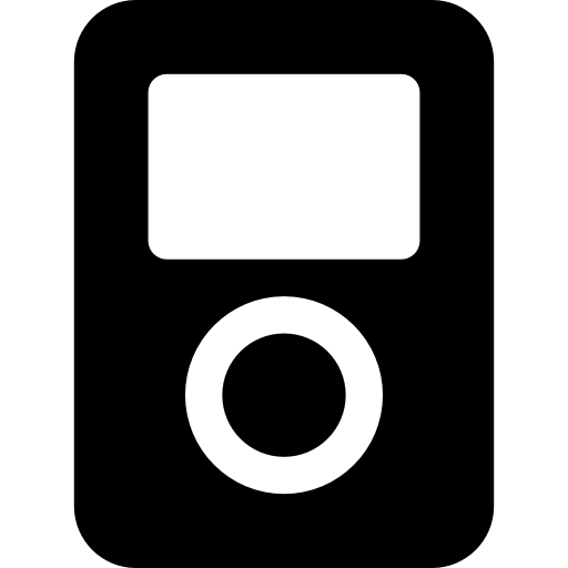 ipod Basic Rounded Filled icona